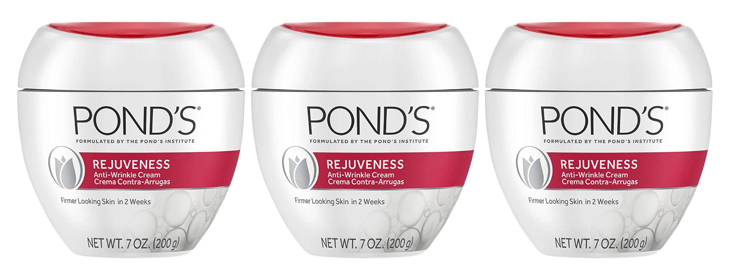Pond's Rejuveness Anti-Wrinkle Cream 7 oz (Pack of 3)